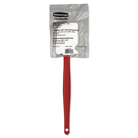 RUBBERMAID COMMERCIAL High-Heat Cook's Scraper, 13 1/2", Red/White FG1963000000